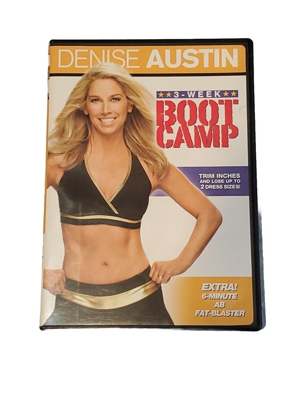Denise Austin: 3 Week Boot Camp (DVD) Exercise Workout Health Fitness